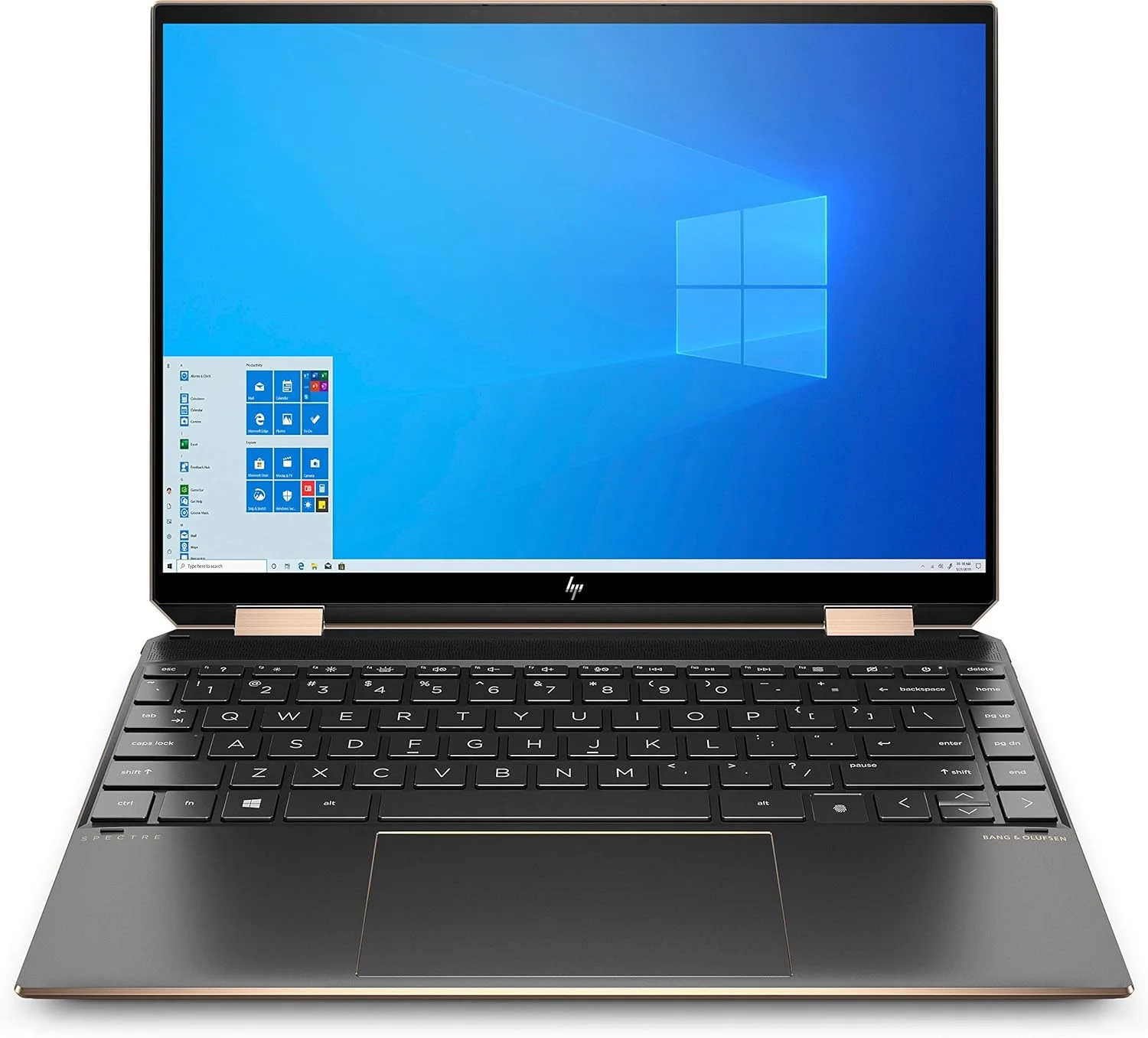 لپ تاپ HP Spectre x360 Convertible 14-ea0003ne، صفحه نمایش لمسی 13.5 اینچی WUXGA+، نسل 11 پردازنده Intel® Core™ i7، رم 16 گیگابایتی، SSD 1 ترابایتی، گرافیک Intel® Iris® Xᵉ، ویندوز 10 هوم، صفحه کلید EN-AR، نسخه خاورمیانه