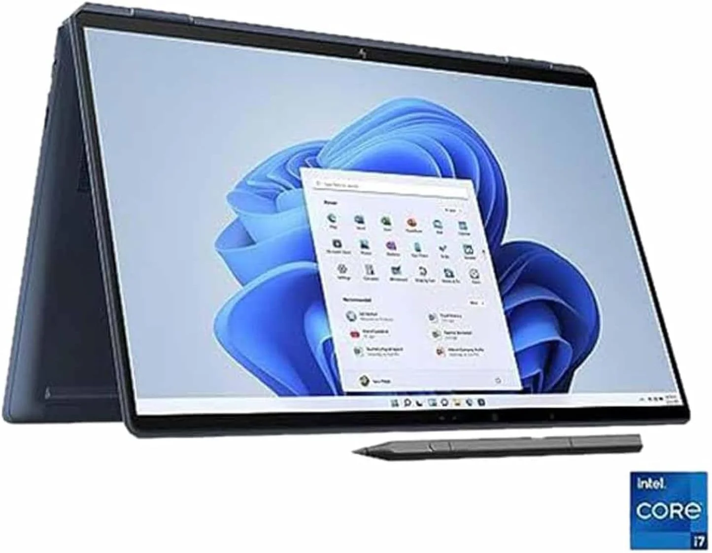 لپ تاپ 2 در 1 HP Spectre x360 مدل 16-f2005ne، صفحه نمایش لمسی 16 اینچی 3K+، پردازنده نسل سیزدهم Intel® Core™ i7، رم 16 گیگابایتی، حافظه SSD 1 ترابایتی، گرافیک Intel® UHD، ویندوز 11 هوم، صفحه کلید En-Ar، آبی نوکتورن - [7Q7A0EA]