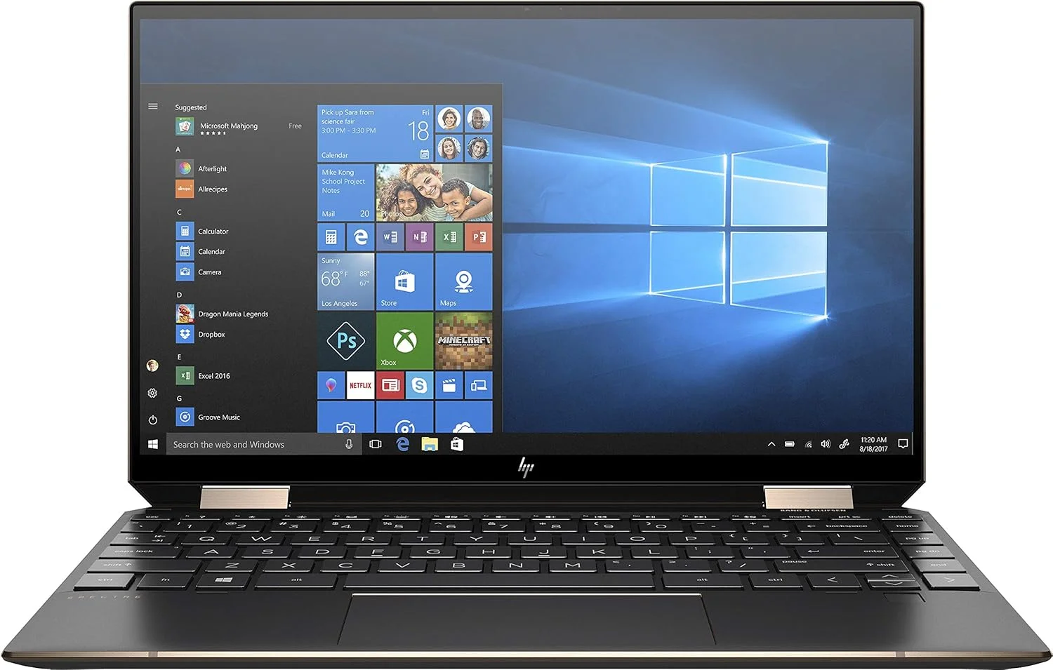 لپ تاپ HP Spectre x360 13-aw2024sa با صفحه نمایش لمسی 13.3 اینچی، رزولوشن 1920x1080، پردازنده Intel Core i7-11xxx، حافظه رم 16 گیگابایت، حافظه SSD 512 گیگابایت و سیستم عامل Windows 10 Home، رنگ مشکی
