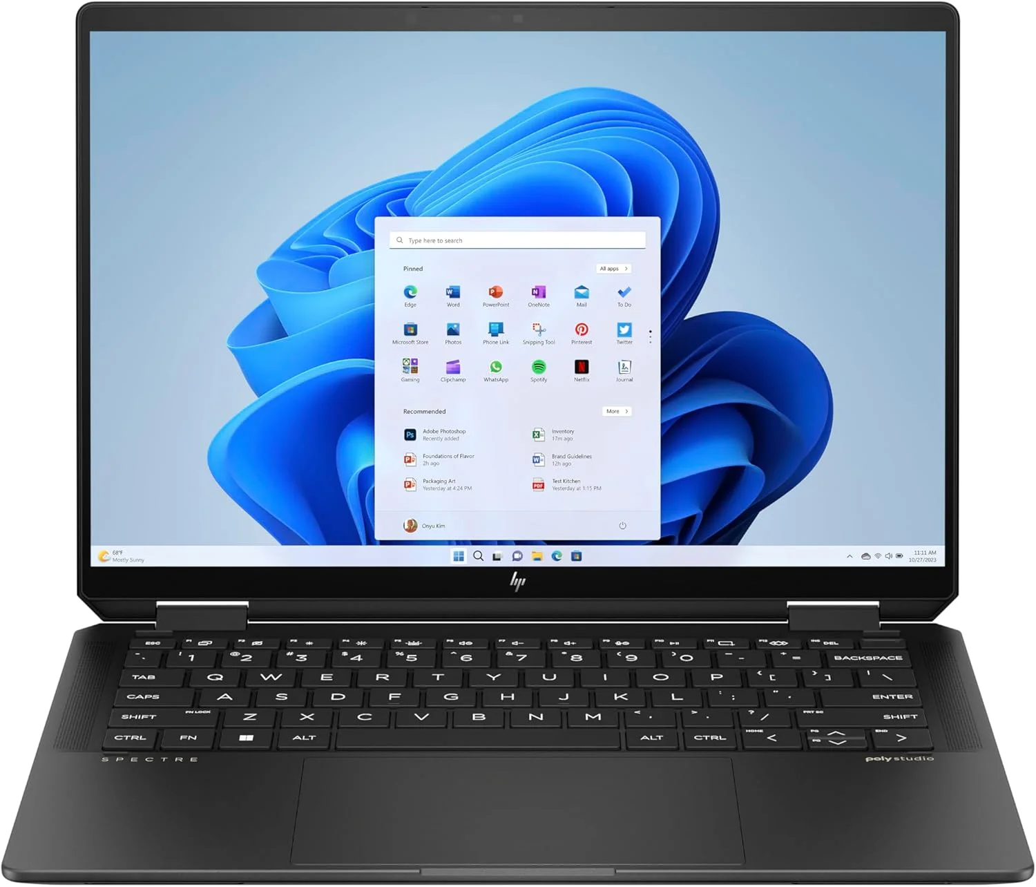 لپ تاپ 2 در 1 HP Spectre x360 مدل 14-eu0009ne، ویندوز 11 هوم، 14 اینچ، صفحه لمسی، پردازنده Intel® Core™ Ultra 7، رم 16 گیگابایت، حافظه SSD 1 ترابایت، 3K، مشکی نیمه شب لپ تاپ 2 در 1 HP Spectre x360 مدل 14-eu0009ne، ویندوز 11 هوم، 14 اینچ، صفحه لمسی، پردازنده Intel® Core™ Ultra 7، رم 16 گیگابایت، حافظه SSD 1 ترابایت، 3K، مشکی نیمه شب