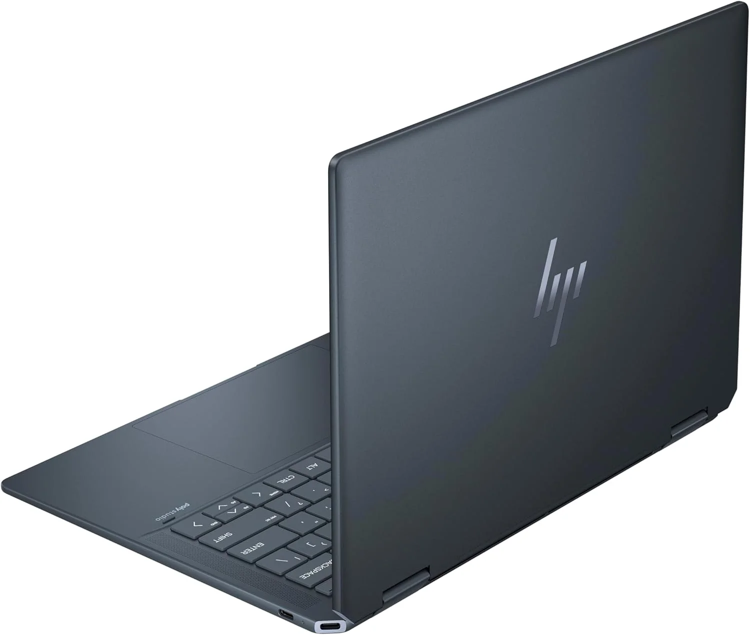 لپ تاپ 2 در 1 HP Spectre x360 مدل 14-eu0008ne، صفحه نمایش لمسی 14 اینچی 2.8K، پردازنده نسل 15 Intel® Core™ Ultra 7، رم 16 گیگابایتی، حافظه SSD 1 ترابایتی، گرافیک Intel® Arc™، ویندوز 11 هوم، صفحه کلید عربی-انگلیسی، آبی تیره - [9V7J3EA]