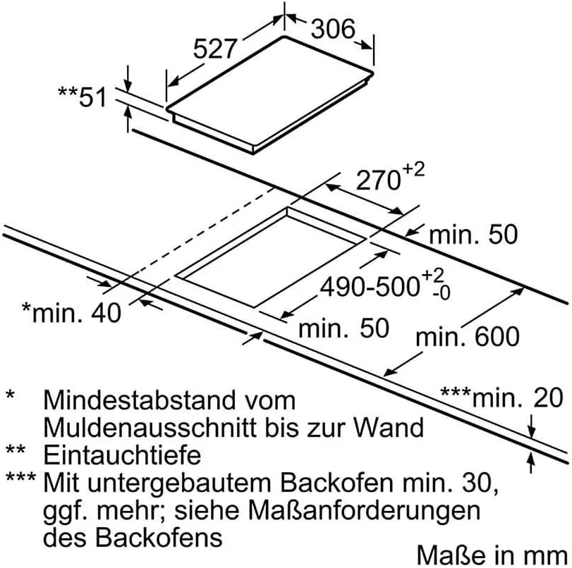 اجاق گاز صفحه ای القایی بوش سری 6 مدل PXX375FB1E، 30 سانتی متر، کنترل لمسی DirectSelect، 17 سطح قدرت، 1 سال گارانتی