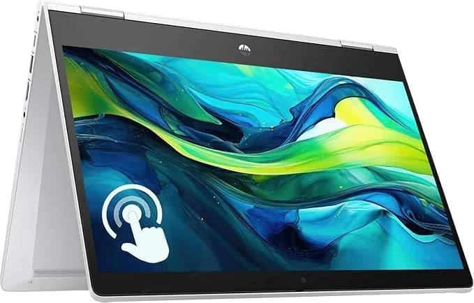 لپ تاپ 2 در 1 تبدیل شونده اچ پی ProBook x360 435 G8 | پردازنده AMD Ryzen™ 7 PRO 5850U با گرافیک Radeon™، رم 16 گیگابایتی، SSD یک ترابایتی PCIe® NVMe™ | صفحه نمایش لمسی 13.3 اینچی FHD با قابلیت حفظ حریم خصوصی | ویندوز 11 پرو (بازسازی شده)