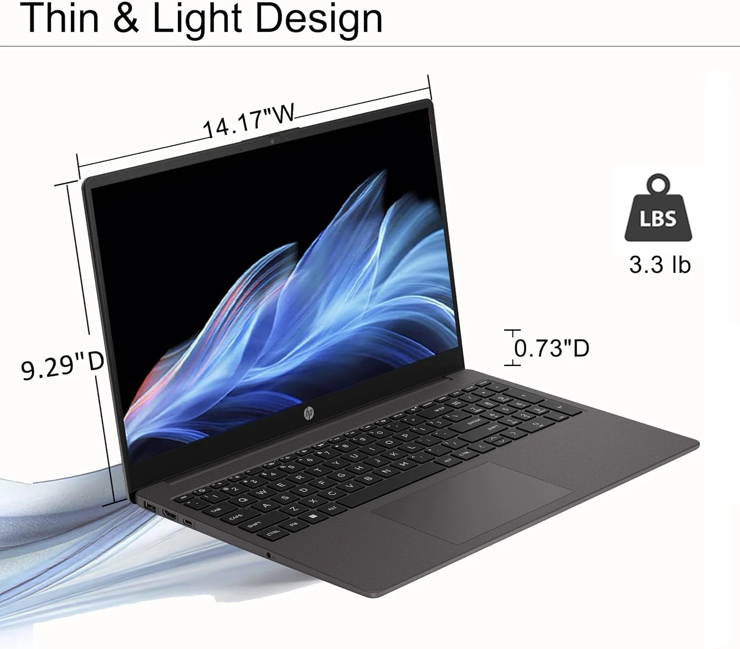 لپ تاپ تجاری HP EliteBook 845 G8 (صفحه نمایش 14 اینچی FHD، پردازنده AMD Ryzen 5 PRO 5650U، رم 16 گیگابایتی، حافظه SSD 512 گیگابایتی، بهتر از i5-1145G7) دارای 3 سال گارانتی، عمر باتری طولانی، نور پس زمینه، حسگر اثر انگشت، Wi-Fi 6E، وب کم، ویندوز 11 پرو، نقره ای