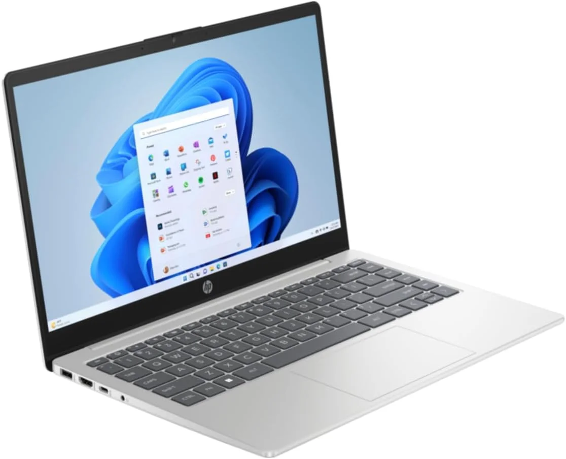 جدیدترین لپ تاپ تجاری HP 14 مدل 2024 با صفحه نمایش 14 اینچی FHD، پردازنده Intel Core i5-1335U | رم 16 گیگابایتی DDR4 | حافظه SSD NVMe 512 گیگابایتی | گرافیک Intel Iris Xe | کیبورد با نور پس زمینه | ویندوز 11 نقره ای طبیعی (ارتقا یافته) جدیدترین لپ تاپ تجاری HP 14 مدل 2024 با صفحه نمایش 14 اینچی FHD، پردازنده Intel Core i5-1335U | رم 16 گیگابایتی DDR4 | حافظه SSD NVMe 512 گیگابایتی | گرافیک Intel Iris Xe | کیبورد با نور پس زمینه | ویندوز 11 نقره ای طبیعی (ارتقا یافته)