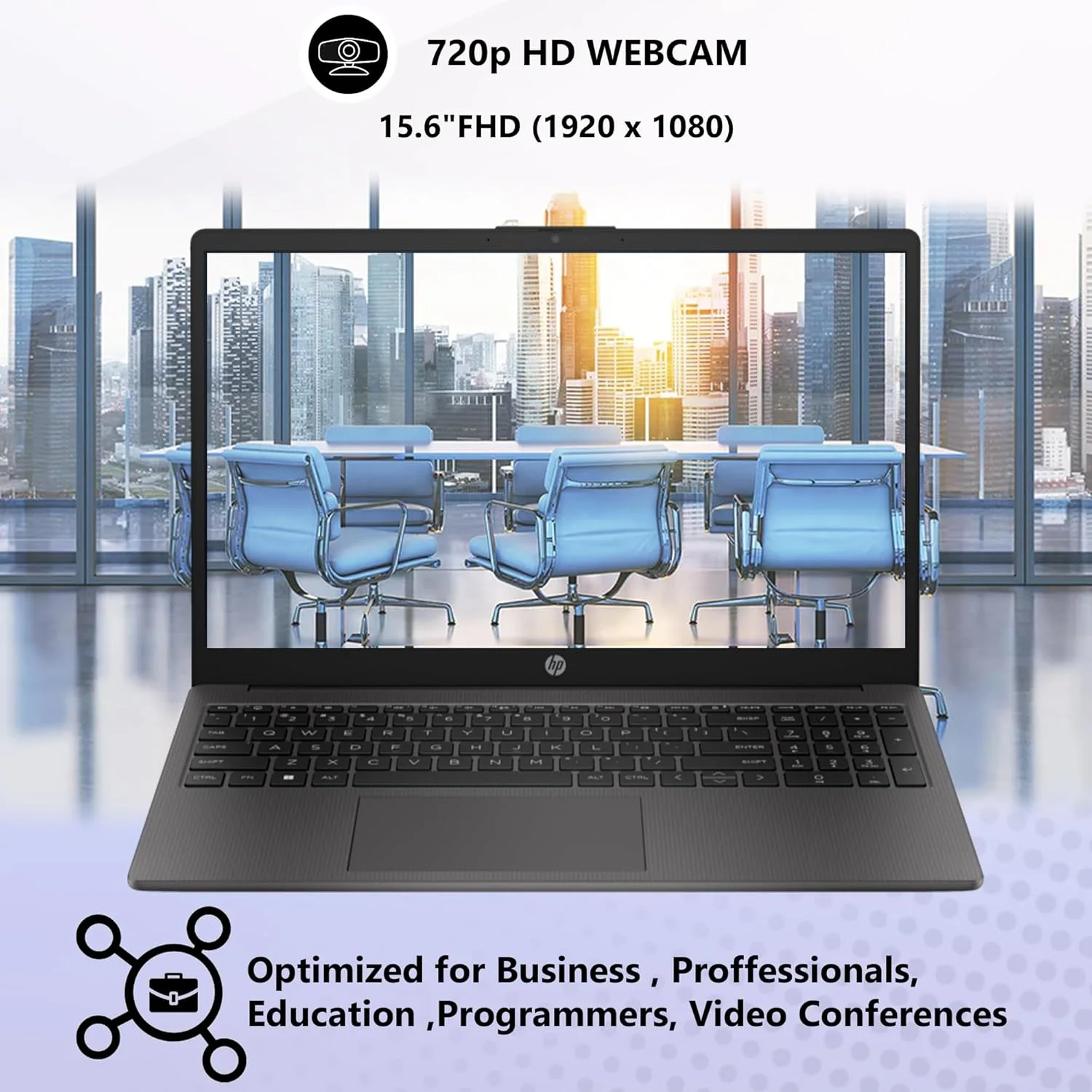 لپ تاپ تجاری HP 250 255 G10 با صفحه نمایش 15.6 اینچی FHD، پردازنده Intel Core i5-1334U (بهتر از AMD Ryzen 5 7530U)، رم 16 گیگابایتی، حافظه SSD PCIe 512 گیگابایتی برای خانه، دانشجو، وب کم، صفحه کلید عددی، ویندوز 11 پرو لپ تاپ تجاری HP 250 255 G10 با صفحه نمایش 15.6 اینچی FHD، پردازنده Intel Core i5-1334U (بهتر از AMD Ryzen 5 7530U)، رم 16 گیگابایتی، حافظه SSD PCIe 512 گیگابایتی برای خانه، دانشجو، وب کم، صفحه کلید عددی، ویندوز 11 پرو