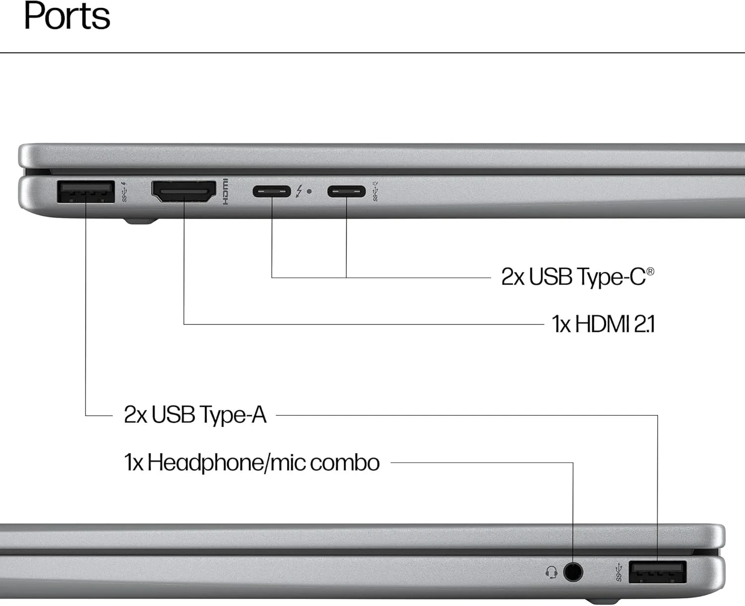 لپ تاپ 2 در 1 HP Envy x360 مدل 14-fc0036ne، پردازنده Intel Core Ultra 7-155U، صفحه نمایش لمسی 14 اینچی 3K OLED، رم 16 گیگابایتی LPDDR5، حافظه SSD 1 ترابایتی، گرافیک یکپارچه Intel®، صفحه کلید Eng/Ar، ویندوز 11، آبی اتمسفری [A0PV9EA]
