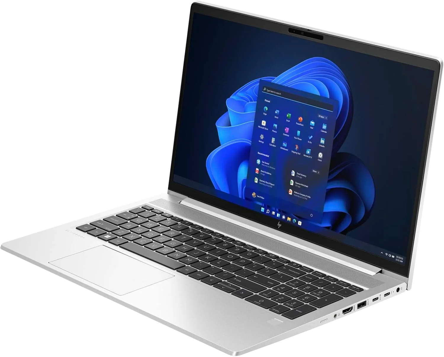 لپ تاپ تجاری HP Elitebook 650 G9 2023 با صفحه نمایش 15.6 اینچی FHD، پردازنده نسل دوازدهم اینتل 10 هسته ای i5-1235U (بهتر از i7-1195G7)، رم 16 گیگابایتی DDR4، حافظه SSD یک ترابایتی PCIe، وای فای 6، بلوتوث 5.3، کیبورد با نور پس زمینه، FR، ویندوز 11 پرو، BROAG