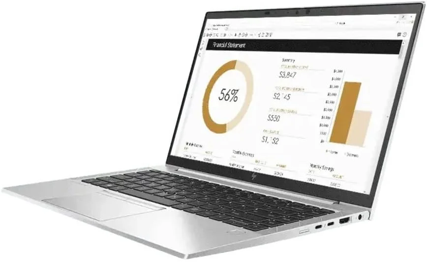 لپ تاپ 14 اینچی HP EliteBook 840 G8 - Full HD - 1920 x 1080 - Intel Core i7 نسل 11 i7-1185G7 چهار هسته ای (4 هسته) 3 گیگاهرتز - 16 گیگابایت رم - 256 گیگابایت SSD (بازسازی شده)