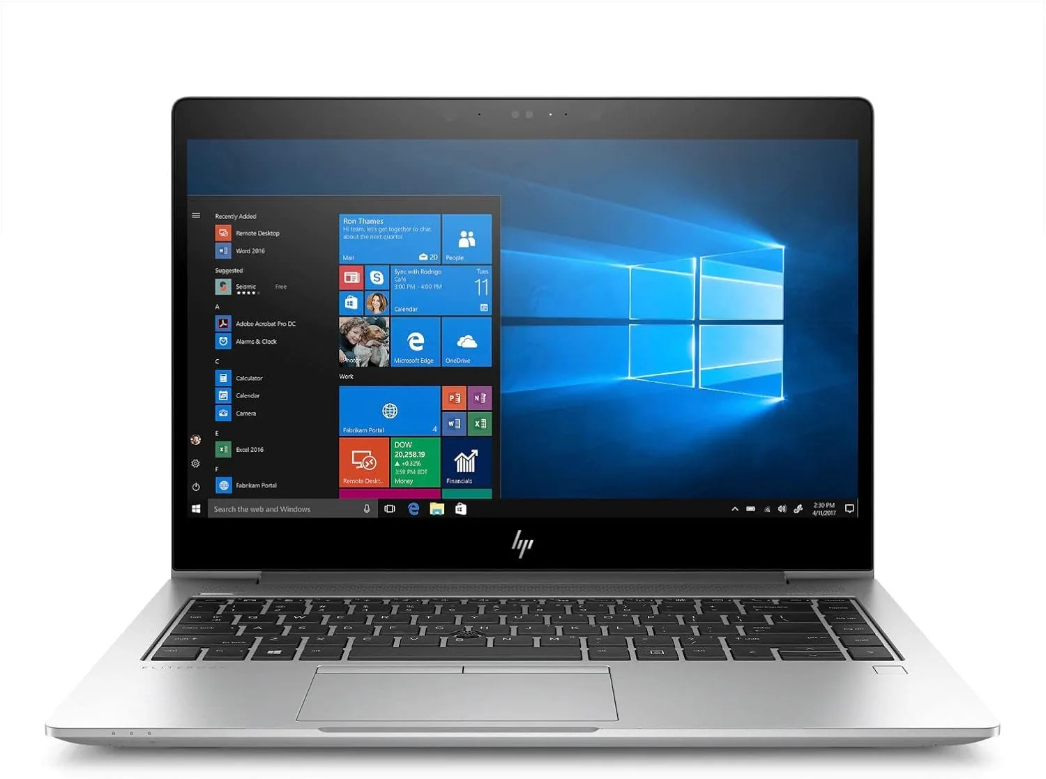 لپ تاپ HP EliteBook 840 G5 (غیر لمسی)، پردازنده Intel Core i5-8350U، ویندوز 10 پرو، گرافیک Intel UHD 620، رم 16 گیگابایتی، SSD 512 گیگابایتی، نقره ای (بازسازی شده)