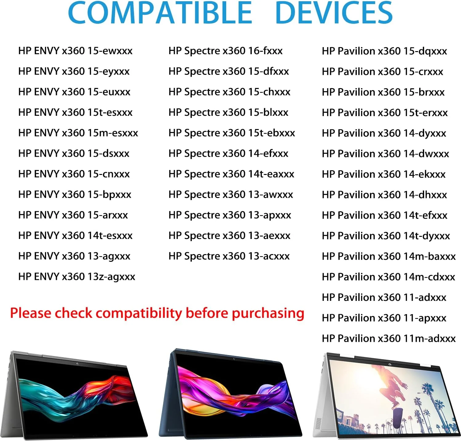 قلم استایلوس اصلی HP، سازگار با هر دستگاه دارای قابلیت قلم، Envy x360/Pavilion x360/Spectre x360 قلم استایلوس اصلی HP، سازگار با هر دستگاه دارای قابلیت قلم، Envy x360/Pavilion x360/Spectre x360