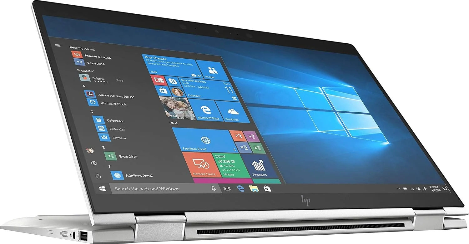 لپ تاپ لمسی 2 در 1 اچ پی Elitebook X360 1030 G4 با صفحه نمایش 13.3 اینچی - 1920 X 1080 - پردازنده Core i7 i7-8665U - رم 16 گیگابایت - حافظه اس اس دی 512 گیگابایت - ویندوز 10 پرو 64 بیتی - کارت گرافیک Intel UHD Graphics 620 - (بازسازی شده) لپ تاپ لمسی 2 در 1 اچ پی Elitebook X360 1030 G4 با صفحه نمایش 13.3 اینچی - 1920 X 1080 - پردازنده Core i7 i7-8665U - رم 16 گیگابایت - حافظه اس اس دی 512 گیگابایت - ویندوز 10 پرو 64 بیتی - کارت گرافیک Intel UHD Graphics 620 - (بازسازی شده)