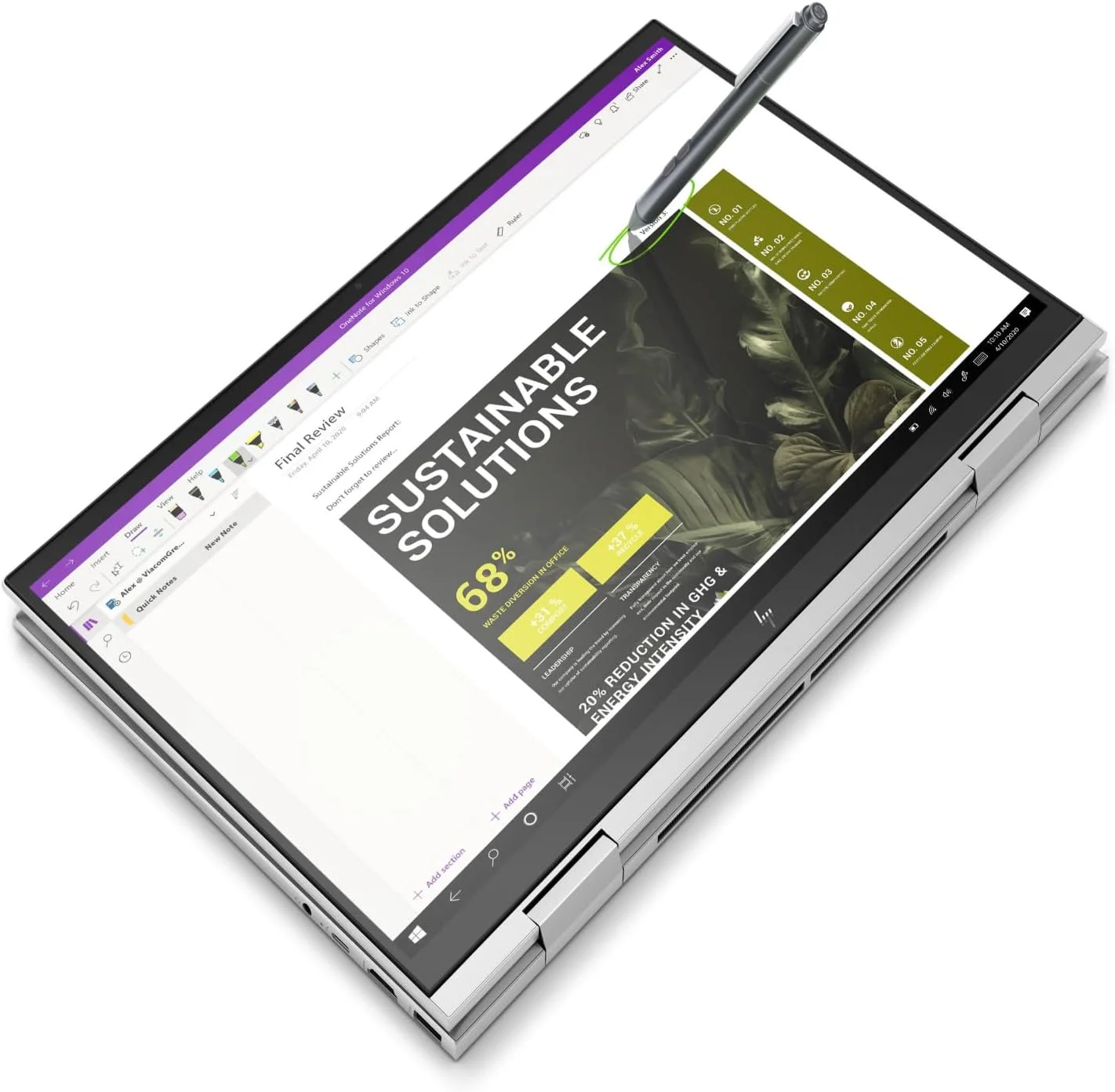 قلم استایلوس اصلی HP، سازگار با هر دستگاه دارای قابلیت قلم، Envy x360/Pavilion x360/Spectre x360 قلم استایلوس اصلی HP، سازگار با هر دستگاه دارای قابلیت قلم، Envy x360/Pavilion x360/Spectre x360