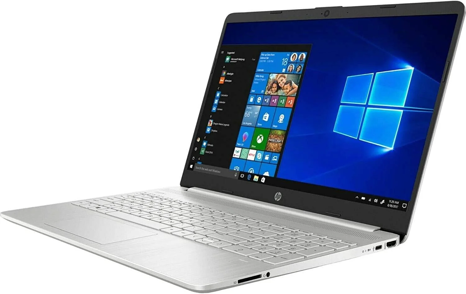 لپ تاپ اچ پی 15.6 اینچی HD با پردازنده Intel Core i3-1005G1 نسل دهم 3.4 گیگاهرتز، 8 گیگابایت رم، 256 گیگابایت SSD و ویندوز 10 لپ تاپ اچ پی 15.6 اینچی HD با پردازنده Intel Core i3-1005G1 نسل دهم 3.4 گیگاهرتز، 8 گیگابایت رم، 256 گیگابایت SSD و ویندوز 10