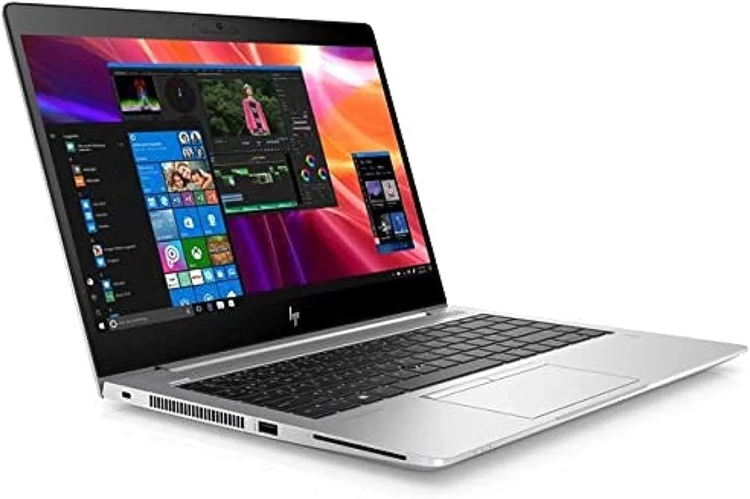 لپ تاپ تجاری HP EliteBook 840 G5 (بازسازی شده)، پردازنده Intel Core i5 نسل هشتم، 16 گیگابایت رم DDR4، هارد 512 گیگابایتی SSD، صفحه نمایش لمسی 14.1 اینچی، ویندوز 10 پرو
