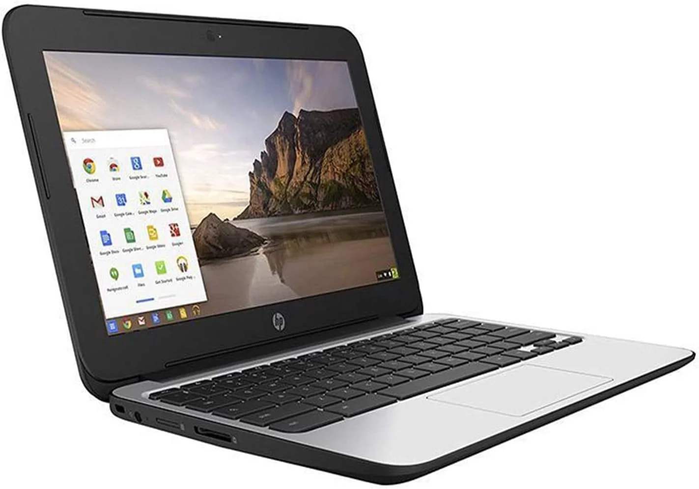 لپ تاپ HP Chromebook 11 G3 (بازسازی شده) با صفحه نمایش 11.6 اینچی، پردازنده Intel Celeron N2840، رم 4 گیگابایتی، حافظه SSD 16 گیگابایتی و سیستم عامل Google Chrome