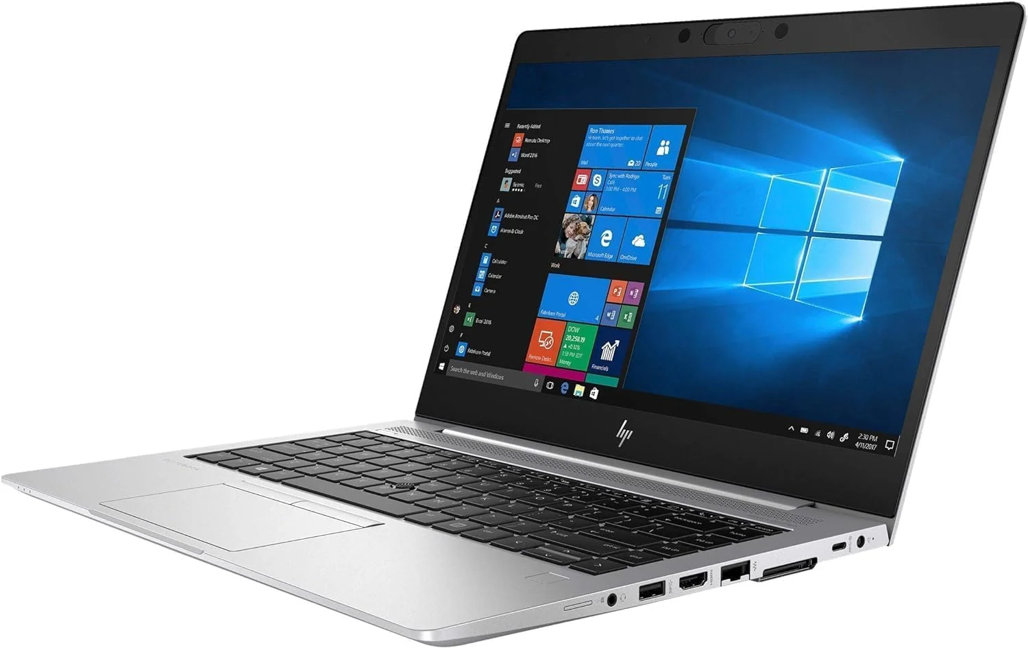 لپ تاپ استوک HP EliteBook 745 G6 با صفحه نمایش لمسی 14 اینچی FHD، پردازنده Ryzen 5 3500U، رم 16 گیگابایتی، حافظه SSD 512 گیگابایتی، گرافیک AMD Radeon Vega 8 (2GB) و ویندوز 11 پرو