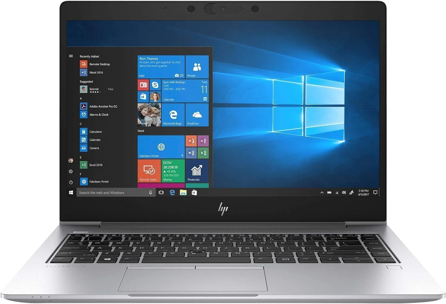 لپ تاپ استوک HP EliteBook 745 G6 با صفحه نمایش لمسی 14 اینچی FHD، پردازنده Ryzen 5 3500U، رم 16 گیگابایتی، حافظه SSD 512 گیگابایتی، گرافیک AMD Radeon Vega 8 (2GB) و ویندوز 11 پرو