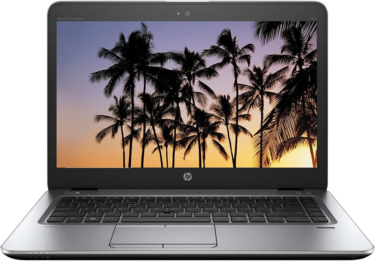 لپ تاپ تجاری HP EliteBook 840 G3 (بازسازی شده)، پردازنده Intel Core i5-6300U، رم 16 گیگابایتی DDR4، هارد 1 ترابایتی SSD، صفحه نمایش 14 اینچی Full HD، ویندوز 10 پرو