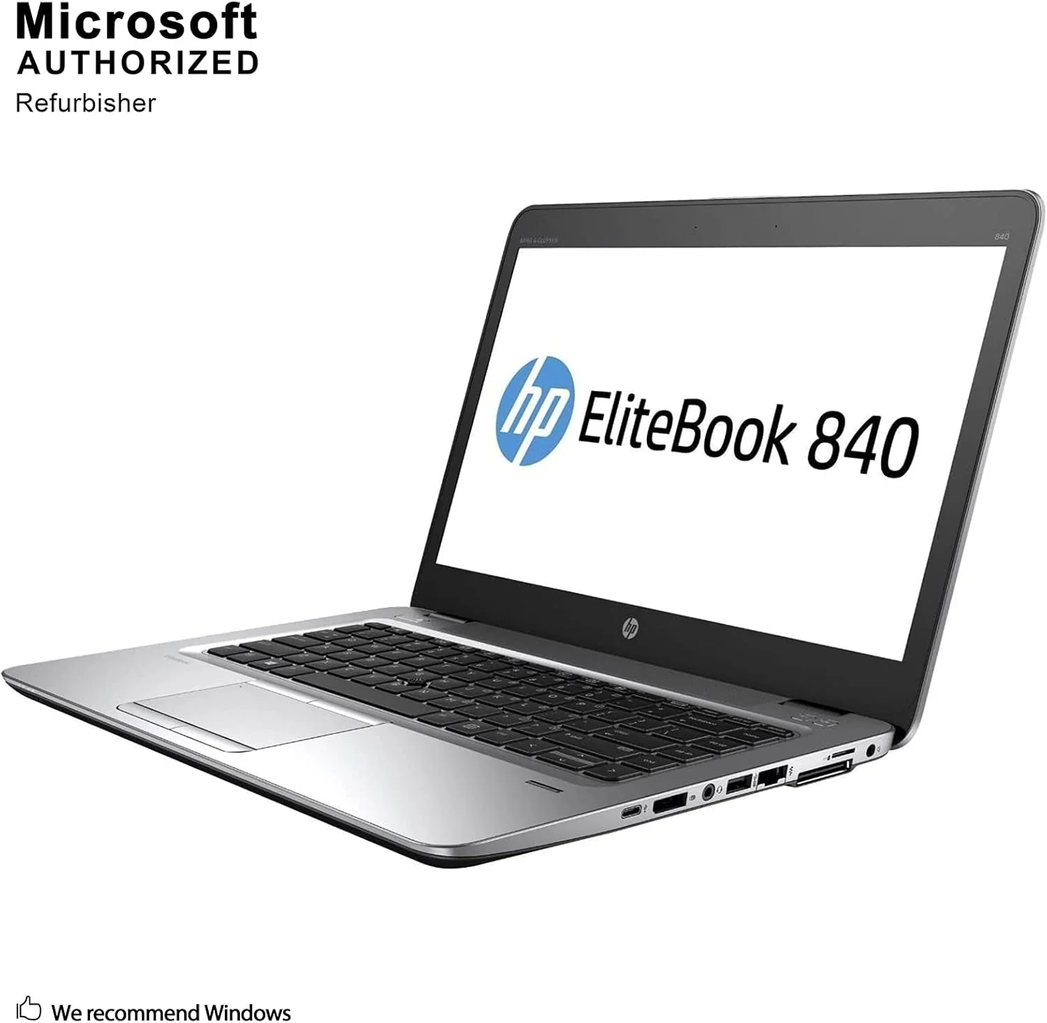 لپ تاپ 14 اینچی HP EliteBook 840 G3 (بازسازی شده)، پردازنده Core i5-6300U 2.4GHz، رم 16 گیگابایت، حافظه SSD 500 گیگابایت، ویندوز 10 پرو 64 بیتی لپ تاپ 14 اینچی HP EliteBook 840 G3 (بازسازی شده)، پردازنده Core i5-6300U 2.4GHz، رم 16 گیگابایت، حافظه SSD 500 گیگابایت، ویندوز 10 پرو 64 بیتی