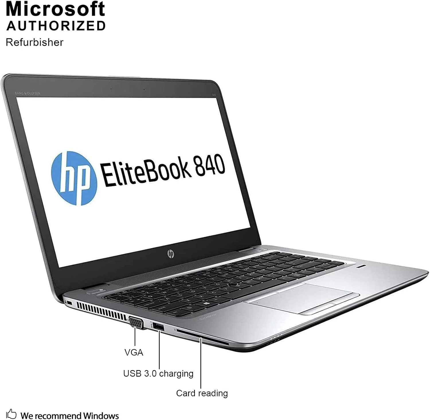 لپ تاپ 14 اینچی HP EliteBook 840 G3 (بازسازی شده)، پردازنده Core i5-6300U 2.4GHz، رم 16 گیگابایت، حافظه SSD 500 گیگابایت، ویندوز 10 پرو 64 بیتی لپ تاپ 14 اینچی HP EliteBook 840 G3 (بازسازی شده)، پردازنده Core i5-6300U 2.4GHz، رم 16 گیگابایت، حافظه SSD 500 گیگابایت، ویندوز 10 پرو 64 بیتی