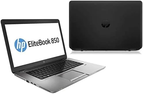 لپ تاپ تجاری HP EliteBook 850 G1 (بازسازی شده) | پردازنده Intel Core i7 نسل چهارم | 8 گیگابایت رم DDR3L | 256 گیگابایت SSD | صفحه نمایش 15.6 اینچی | ویندوز 10 پرو