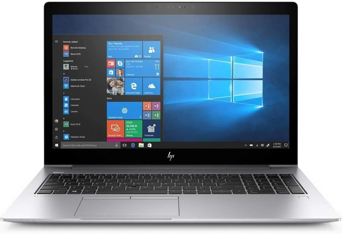 HP (Refurbished) Elitebook 850 G5 Laptop, 15.6" FHD(1920X1080), Intel Core i7-8650U 1.8GHz, 16GB DDR4 RAM, 512GB SSD, Webcam, Windows 10 Pro