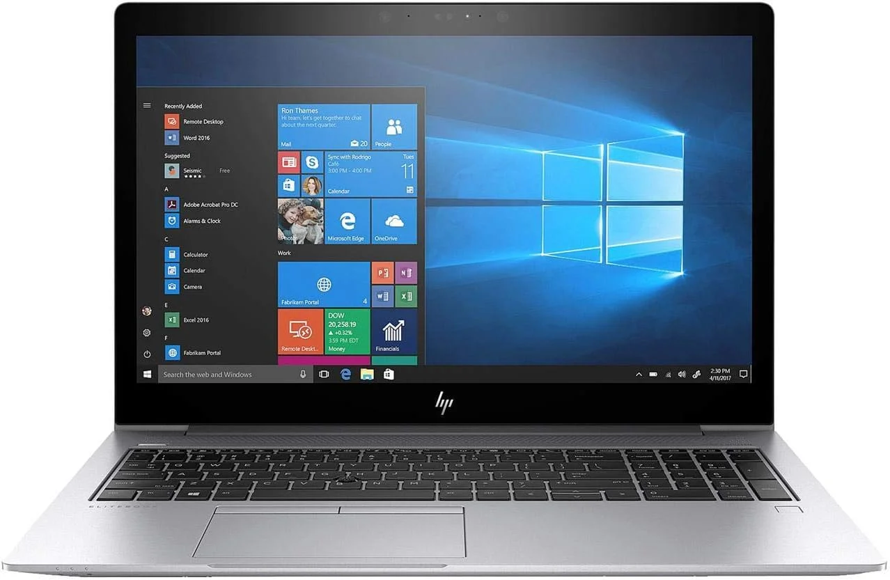 HP (Refurbished) Elitebook 850 G6 Laptop (4YD63AV) Intel i7-8665U, 16GB RAM, 256GB SSD, 15.6-inch FHD LED 1920x1080, Windows 10