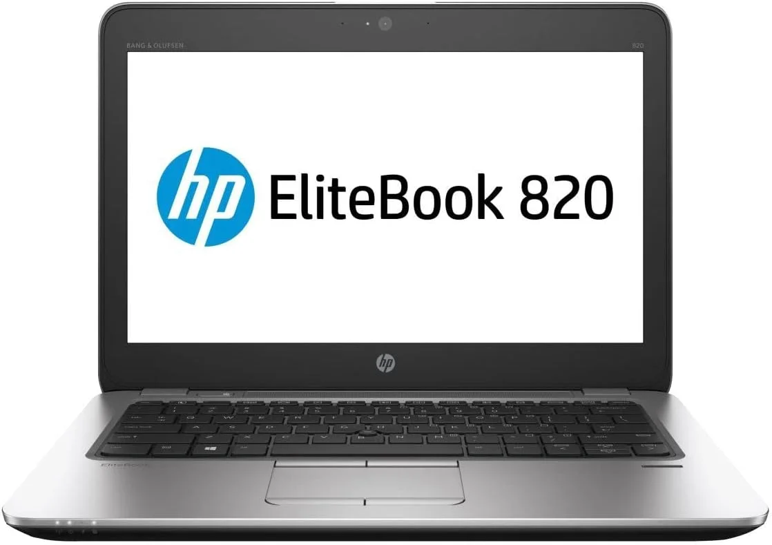 HP (Refurbished) EliteBook 820 G3 Business Laptop, Intel Core i7-6th Gen. CPU, 8GB DDR4 RAM, 500GB HDD, 12.5 inch Display, Windows 10 Pro