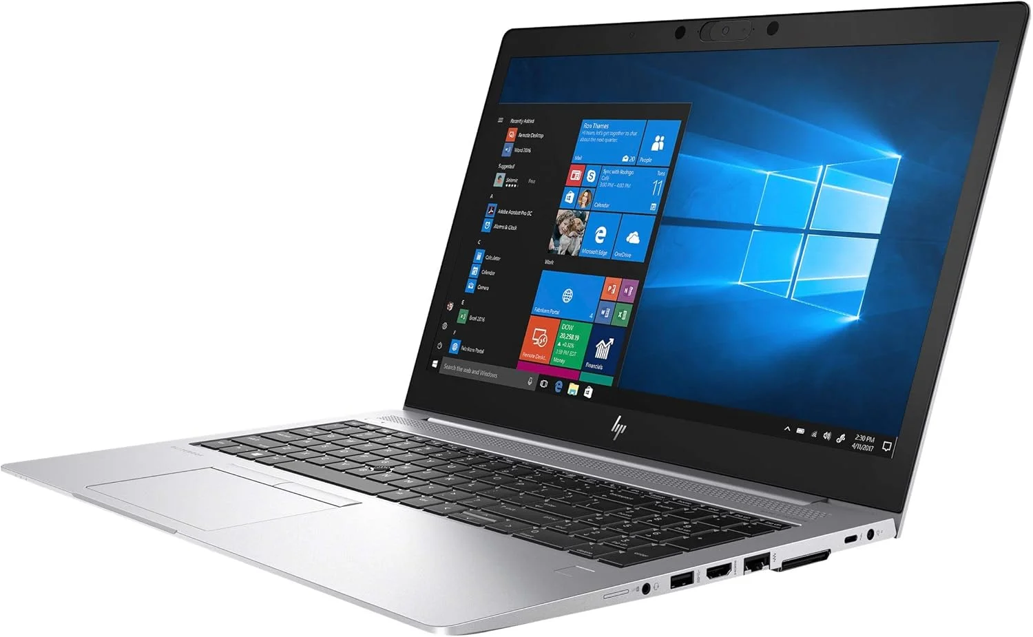 لپ تاپ تجاری HP EliteBook 850 G6 (بازسازی شده) | پردازنده Intel Core i5 نسل هشتم | 16 گیگابایت رم | 256 گیگابایت حافظه SSD | صفحه نمایش 15.6 اینچی غیر لمسی | ویندوز 10 پرو