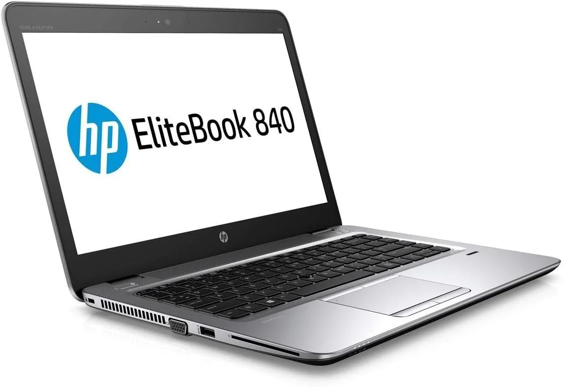 لپ تاپ 14 اینچی HP EliteBook 840 G5 (بازسازی شده) - پردازنده Core i5 2.3GHz، رم 16 گیگابایتی، SSD 256 گیگابایتی، ویندوز 10 پرو