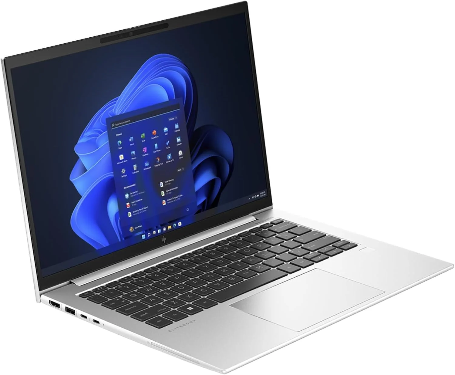 لپ تاپ تجاری HP EliteBook 840 G10 (بازسازی شده)، پردازنده Intel Core i7-1355U، رم 16 گیگابایتی DDR5، حافظه SSD NVMe 512 گیگابایتی، صفحه نمایش 14 اینچی WUXGA IPS، دوربین 5 مگاپیکسلی، صفحه کلید با نور پس زمینه E/A، ویندوز 11 پرو