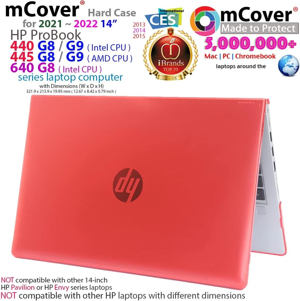 کاور محافظ mCover سازگار با لپتاپهای 14 اینچی HP ProBook 440 G8 / G9 و 445 G8 / G9 مدل 2021~2022 (فقط سازگار با این مدلها، نه مدلهای دیگر HP) - آبی کاور محافظ mCover سازگار با لپتاپهای 14 اینچی HP ProBook 440 G8 / G9 و 445 G8 / G9 مدل 2021~2022 (فقط سازگار با این مدلها، نه مدلهای دیگر HP) - آبی