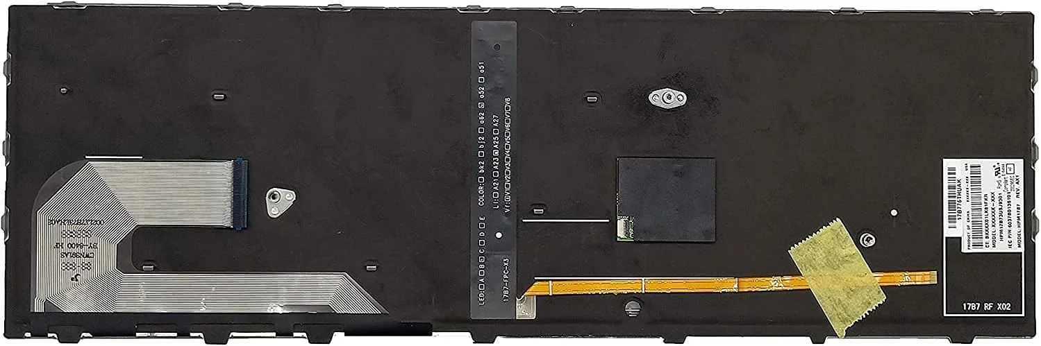 کیبورد جایگزین KBRPARTS برای لپ تاپ های HP EliteBook 850 G5 850 G6 755 G5، Zbook 15u G5 و Zbook 15u G6، کیبورد HP Elitebook 850 G6 با قاب نقره ای، دارای نور پس زمینه و طرح بندی US کیبورد جایگزین KBRPARTS برای لپ تاپ های HP EliteBook 850 G5 850 G6 755 G5، Zbook 15u G5 و Zbook 15u G6، کیبورد HP Elitebook 850 G6 با قاب نقره ای، دارای نور پس زمینه و طرح بندی US