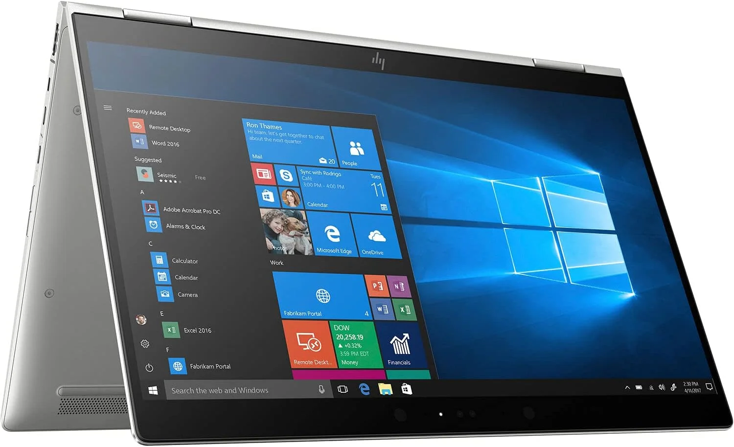 لپ تاپ استوک HP Elitebook X360 1030 G3 2-in-1 با صفحه لمسی 13.3 اینچی FHD (1920x1080) مناسب کسب و کار (پردازنده Intel Core i5-8350U، رم 8 گیگابایت، حافظه SSD 512 گیگابایت) دارای نور پس زمینه، Thunderbolt، وب کم | ویندوز 10 پرو