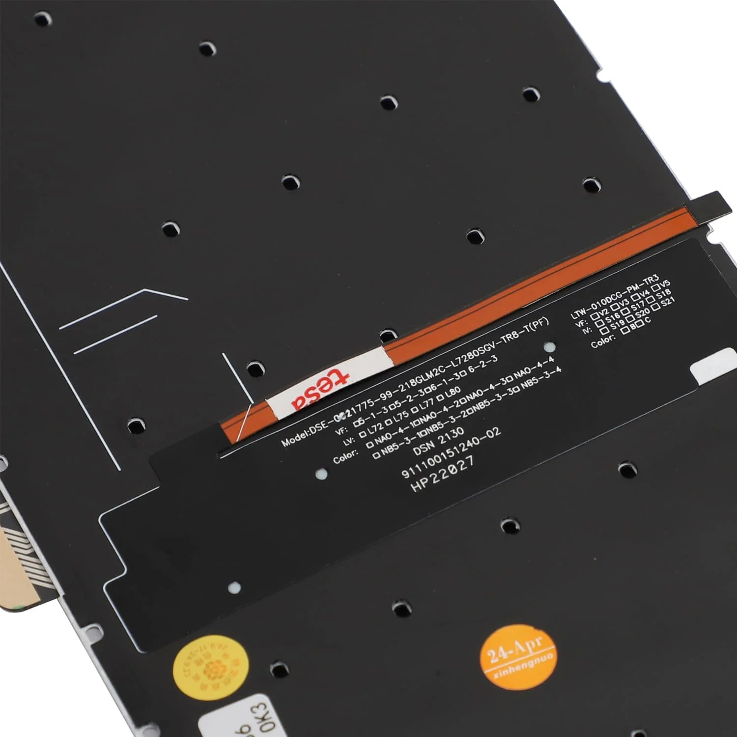 نور پس زمینه کیبورد لپ تاپ جایگزین برای HP Elitebook 850 G7 850 G8 855 G7 855 G8 750 G7 750 G8 755 G7 755 G8، Zbook Firefly 15 G7 G8، ZBOOK Fury 15 G7 G8 HSN-I41C طرح بندی ایالات متحده با نور پس زمینه