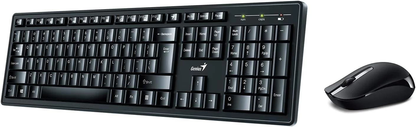 مجموعه کیبورد و ماوس هوشمند بی‌سیم Genius - Smart KM-8200