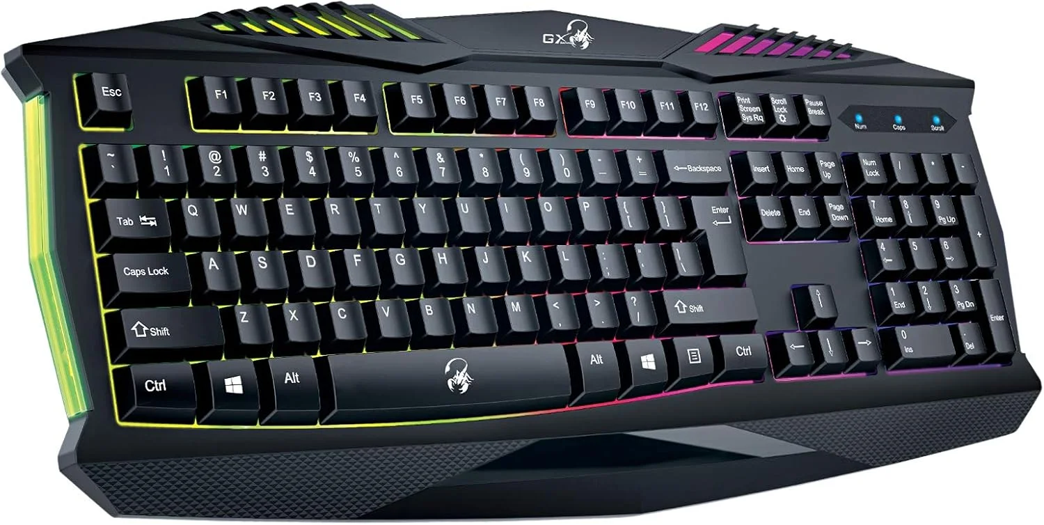 کیبورد گیمینگ سیم دار Genius Gx مدل Scorpion K220 برای کامپیوتر
