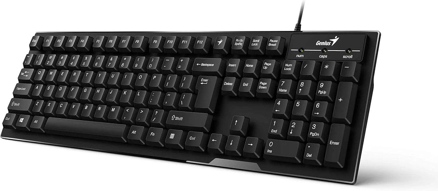 کیبورد Genius مدل KB 102 به همراه اپلیکیشن هوشمند Genius