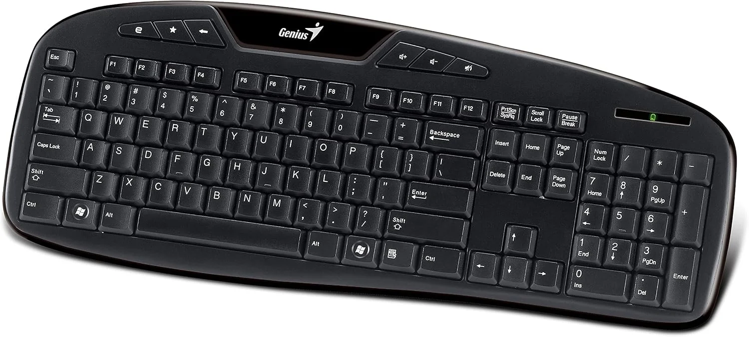 کیبورد جنیوس مدل Kb-8005 Twintouch (مشکی)
