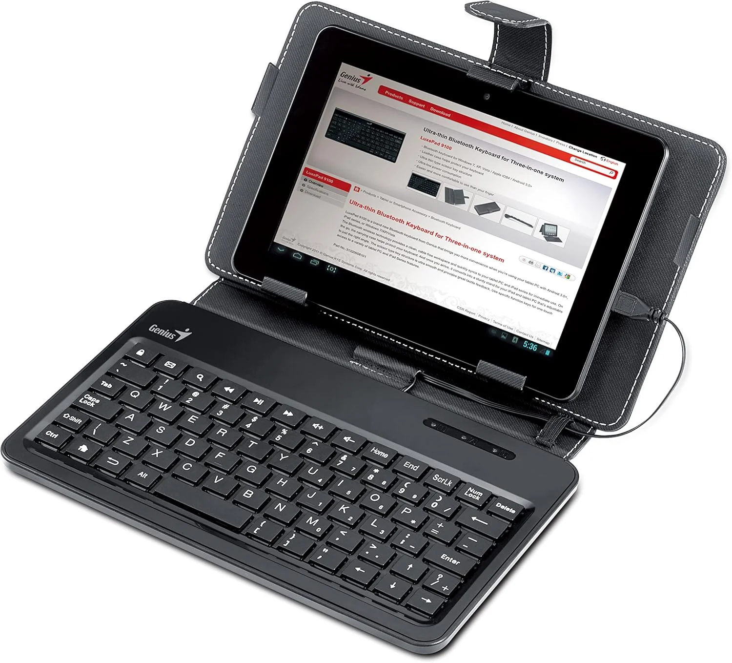 کیبورد تبلت Genius LUXEPAD A120 - مشکی