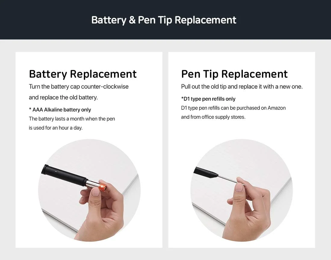 خودکار دیجیتال بی سیم NeoLab SMARTPEN dimo با حافظه داخلی 2 مگابایتی - سازگار با تلفن های هوشمند و تبلت های iOS/Android، برنامه Neo Studio، برنامه Paper Tube و نوت بوک های Neo (صورتی)، (NWP-F30-NC-PK-G)