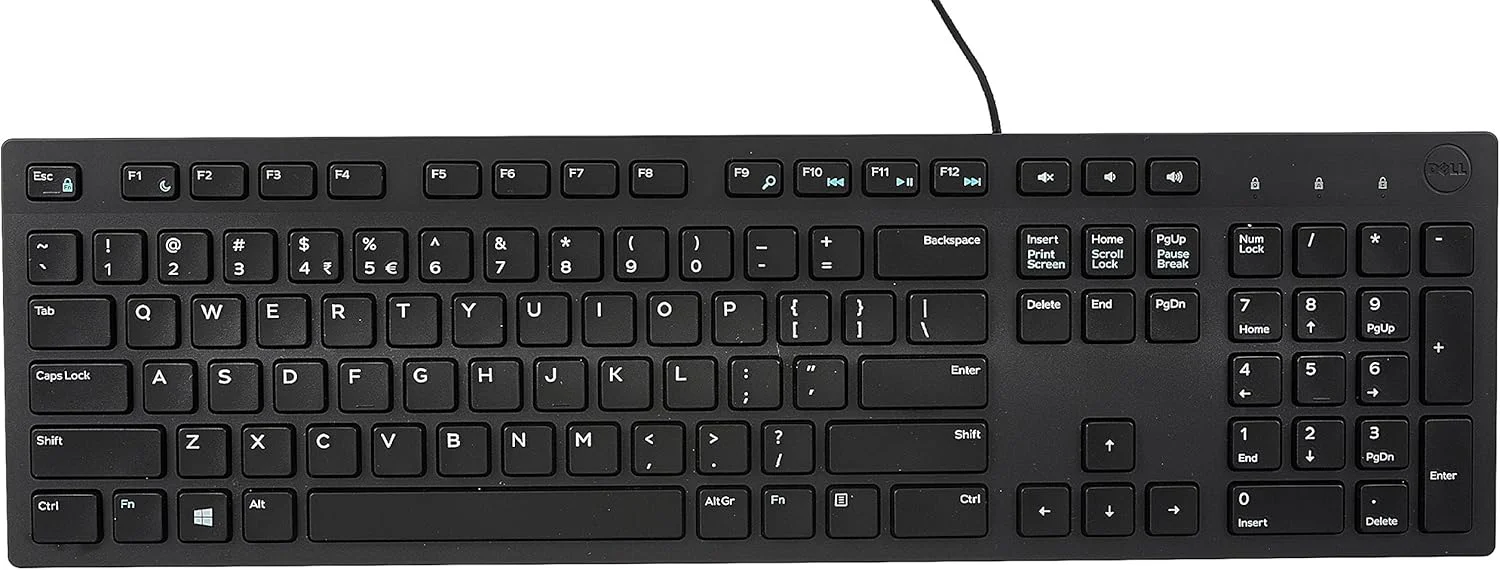 کیبورد چند رسانه ای USB دل انگلیسی و عربی - مدل KB216, 580-ADGW