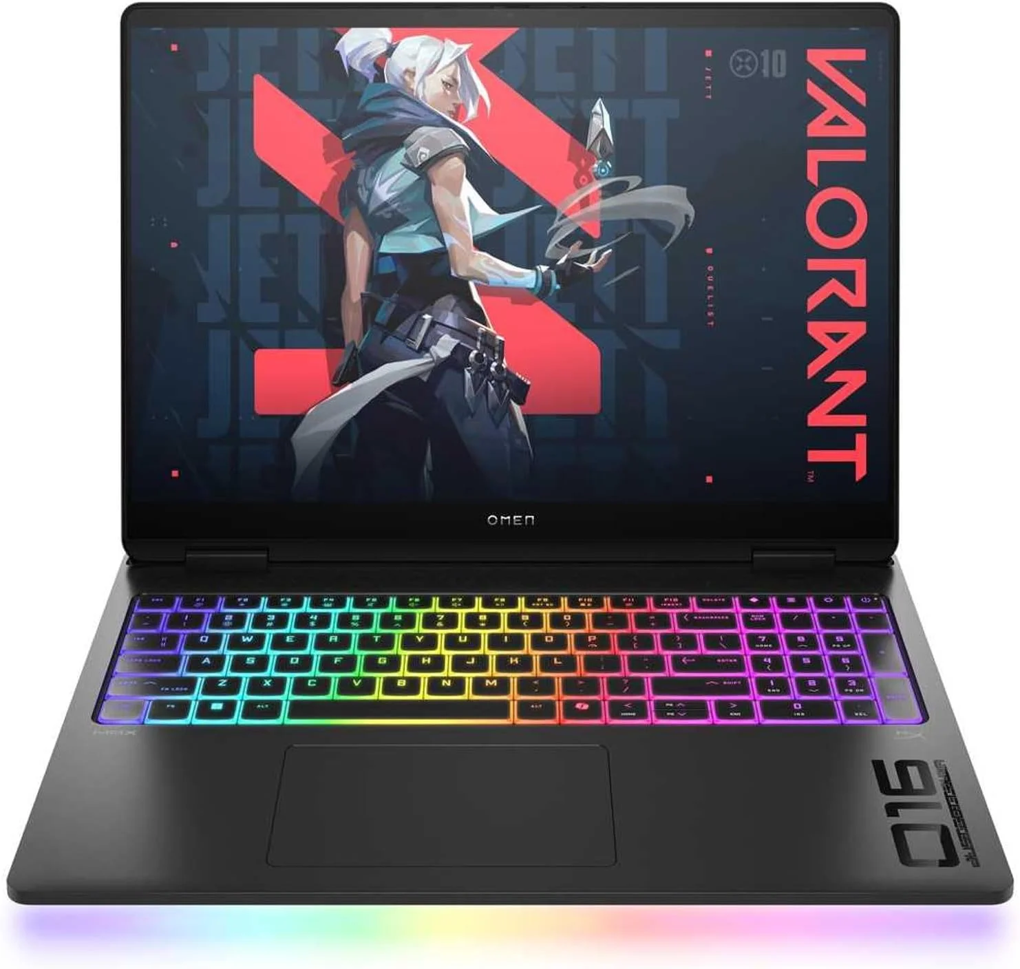 لپ تاپ گیمینگ OMEN MAX مدل 16-ah0014ne، نمایشگر 16 اینچی WQXGA 240Hz، پردازنده Intel® Core™ Ultra 9-275HX، رم 64 گیگابایتی DDR5، حافظه SSD 2 ترابایتی، کارت گرافیک 16 گیگابایتی NVIDIA® GeForce RTX™ 5080، ویندوز 11، صفحه کلید انگلیسی/عربی، مشکی سایه [BF7F4EA]