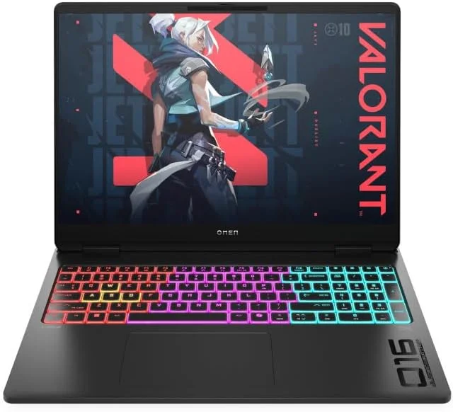 لپ تاپ گیمینگ OMEN MAX 16-ak0000ne، صفحه نمایش 16 اینچی WQXGA، پردازنده AMD Ryzen™ AI 9-375، رم 32 گیگابایتی DDR5، حافظه SSD 1 ترابایتی، AMD Ryzen™ AI (55 NPU TOPS)، کارت گرافیک 16 گیگابایتی NVIDIA® GeForce RTX™ 5080، کیبورد انگلیسی/عربی، ویندوز 11، مشکی سایه