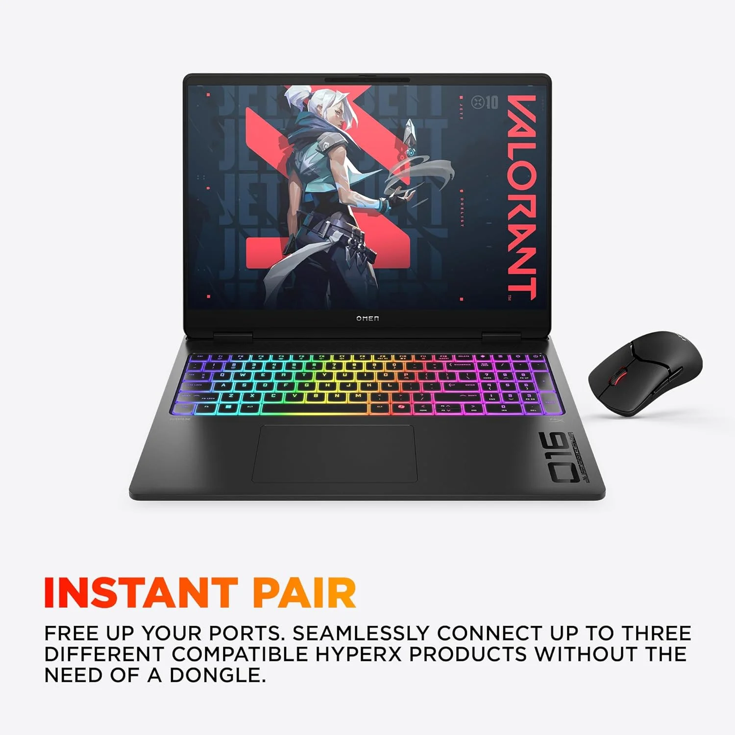 لپ تاپ گیمینگ OMEN MAX 16-ak0000ne، صفحه نمایش 16 اینچی WQXGA، پردازنده AMD Ryzen™ AI 9-375، رم 32 گیگابایتی DDR5، حافظه SSD 1 ترابایتی، AMD Ryzen™ AI (55 NPU TOPS)، کارت گرافیک 16 گیگابایتی NVIDIA® GeForce RTX™ 5080، کیبورد انگلیسی/عربی، ویندوز 11، مشکی سایه لپ تاپ گیمینگ OMEN MAX 16-ak0000ne، صفحه نمایش 16 اینچی WQXGA، پردازنده AMD Ryzen™ AI 9-375، رم 32 گیگابایتی DDR5، حافظه SSD 1 ترابایتی، AMD Ryzen™ AI (55 NPU TOPS)، کارت گرافیک 16 گیگابایتی NVIDIA® GeForce RTX™ 5080، کیبورد انگلیسی/عربی، ویندوز 11، مشکی سایه