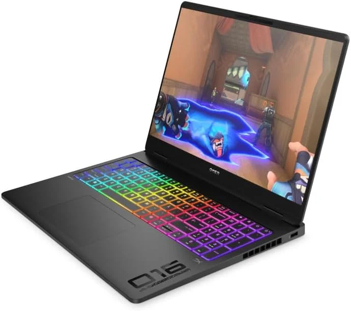 لپ تاپ گیمینگ OMEN MAX 16-ak0000ne، صفحه نمایش 16 اینچی WQXGA، پردازنده AMD Ryzen™ AI 9-375، رم 32 گیگابایتی DDR5، حافظه SSD 1 ترابایتی، AMD Ryzen™ AI (55 NPU TOPS)، کارت گرافیک 16 گیگابایتی NVIDIA® GeForce RTX™ 5080، کیبورد انگلیسی/عربی، ویندوز 11، مشکی سایه لپ تاپ گیمینگ OMEN MAX 16-ak0000ne، صفحه نمایش 16 اینچی WQXGA، پردازنده AMD Ryzen™ AI 9-375، رم 32 گیگابایتی DDR5، حافظه SSD 1 ترابایتی، AMD Ryzen™ AI (55 NPU TOPS)، کارت گرافیک 16 گیگابایتی NVIDIA® GeForce RTX™ 5080، کیبورد انگلیسی/عربی، ویندوز 11، مشکی سایه
