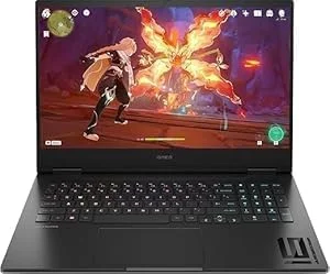 لپ تاپ گیمینگ اچ پی Omen 16 | صفحه نمایش 16 اینچی FHD 165 هرتز | Ryzen 5 7640 HS 16 گیگابایت رم، 1 ترابایت SSD | کارت گرافیک NVDIA GeForce RTX 4050 6GB | کیبورد با نور پس زمینه RGB - رنگ مشکی (Open Box)