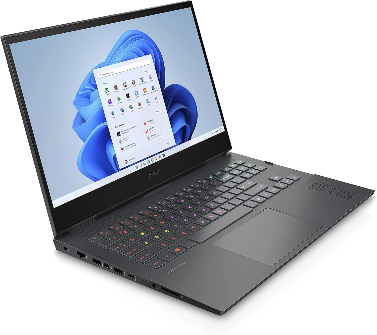 لپ تاپ گیمینگ اچ پی Omen 16-C0009Ne، صفحه نمایش 16.1 اینچ FHD، پردازنده AMD Ryzen? 7، رم 16 گیگابایت، SSD 1 ترابایت، کارت گرافیک 8 گیگابایت Radeon? RX 6600M، ویندوز 10، صفحه کلید انگلیسی-عربی، نقره ای لپ تاپ گیمینگ اچ پی Omen 16-C0009Ne، صفحه نمایش 16.1 اینچ FHD، پردازنده AMD Ryzen? 7، رم 16 گیگابایت، SSD 1 ترابایت، کارت گرافیک 8 گیگابایت Radeon? RX 6600M، ویندوز 10، صفحه کلید انگلیسی-عربی، نقره ای