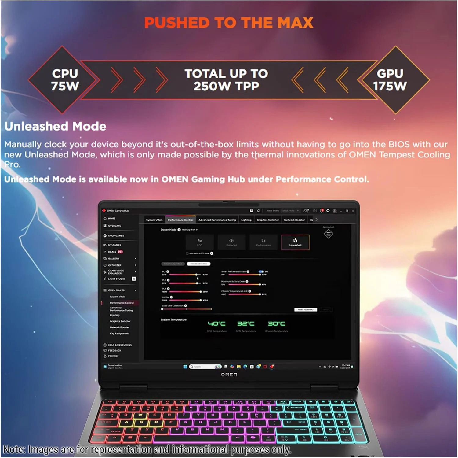 لپ تاپ گیمینگ HP OMEN 16 MAX، AMD Ryzen AI 7 H 350، رم 32 گیگابایتی DDR5، SSD PCIe 2 ترابایتی، نمایشگر 16 اینچی WQXGA (2560x1600) 240 هرتز، Nvidia G-Force RTX 5070، کیبورد با نور پس زمینه RGB 4 منطقه ای، ویندوز 11 هوم، مشکی سایه لپ تاپ گیمینگ HP OMEN 16 MAX، AMD Ryzen AI 7 H 350، رم 32 گیگابایتی DDR5، SSD PCIe 2 ترابایتی، نمایشگر 16 اینچی WQXGA (2560x1600) 240 هرتز، Nvidia G-Force RTX 5070، کیبورد با نور پس زمینه RGB 4 منطقه ای، ویندوز 11 هوم، مشکی سایه